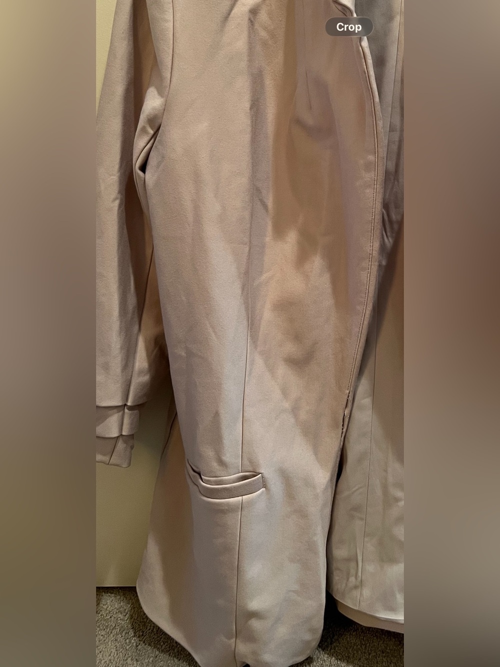 Ricki's Women's Open Front Blazer Jacket in Beige - Picture 3 of 3